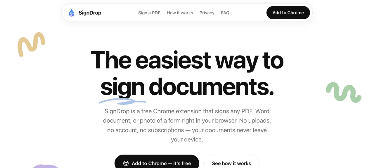 SignDrop — signdrop.app